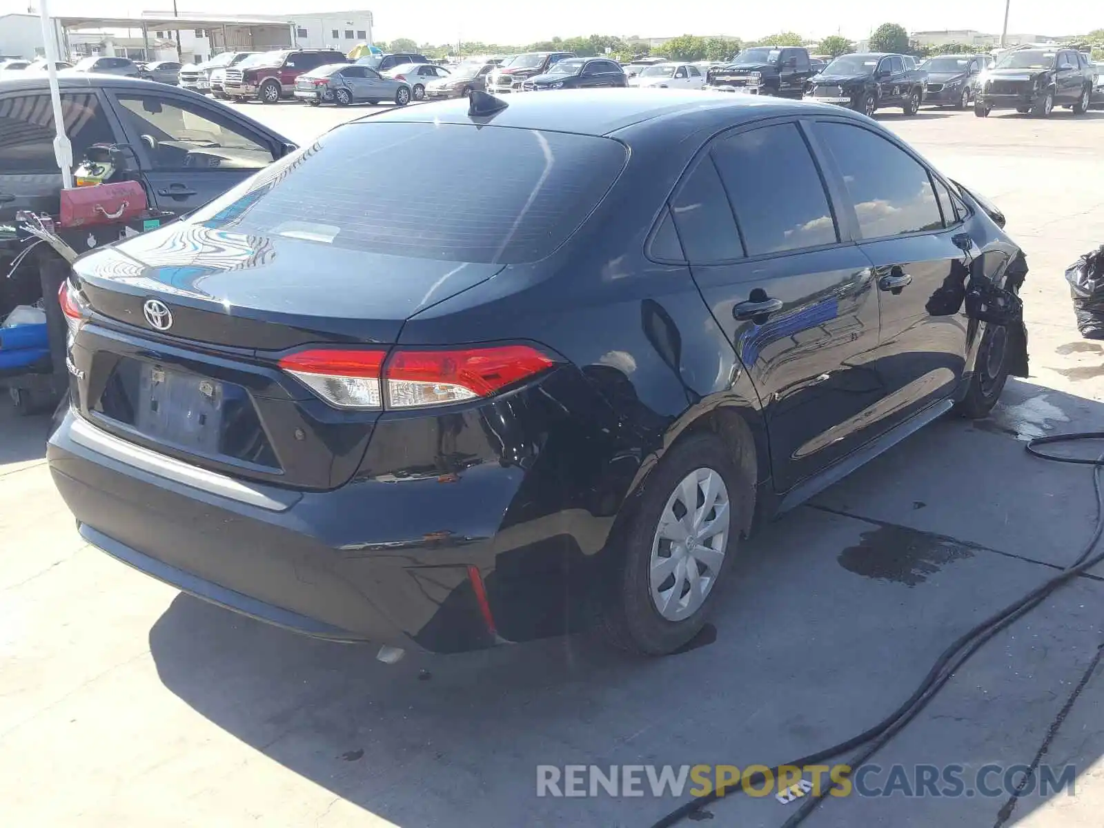 4 Photograph of a damaged car JTDDPRAE7LJ007506 TOYOTA COROLLA 2020