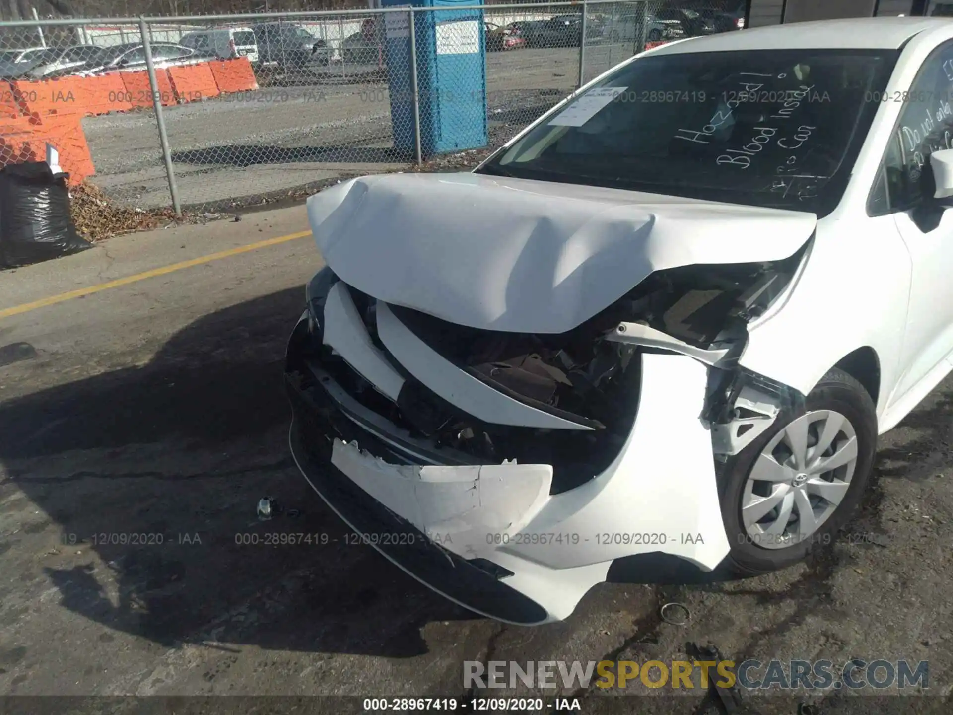 6 Photograph of a damaged car JTDDPRAE7LJ012432 TOYOTA COROLLA 2020