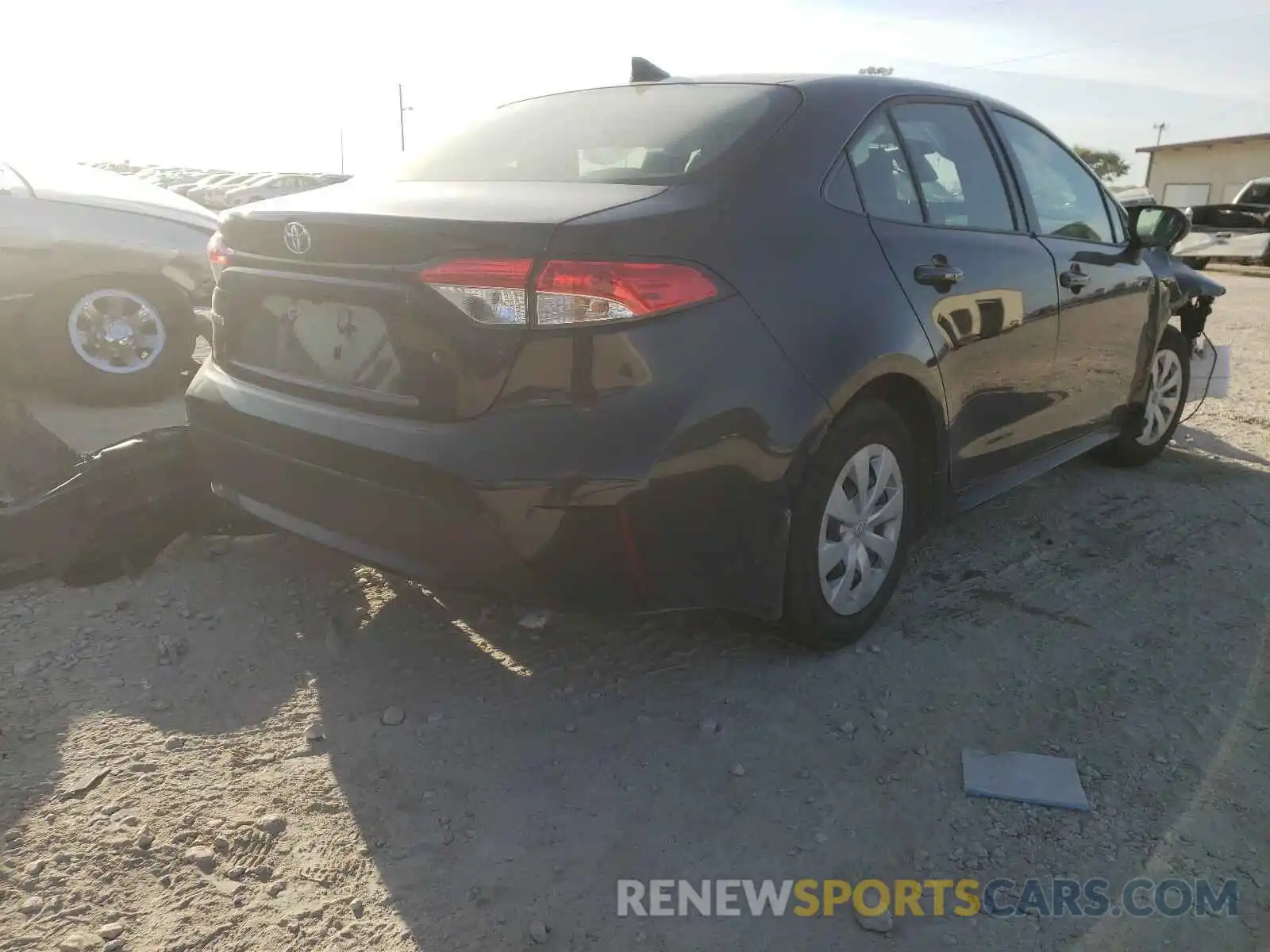 4 Photograph of a damaged car JTDDPRAE7LJ015993 TOYOTA COROLLA 2020