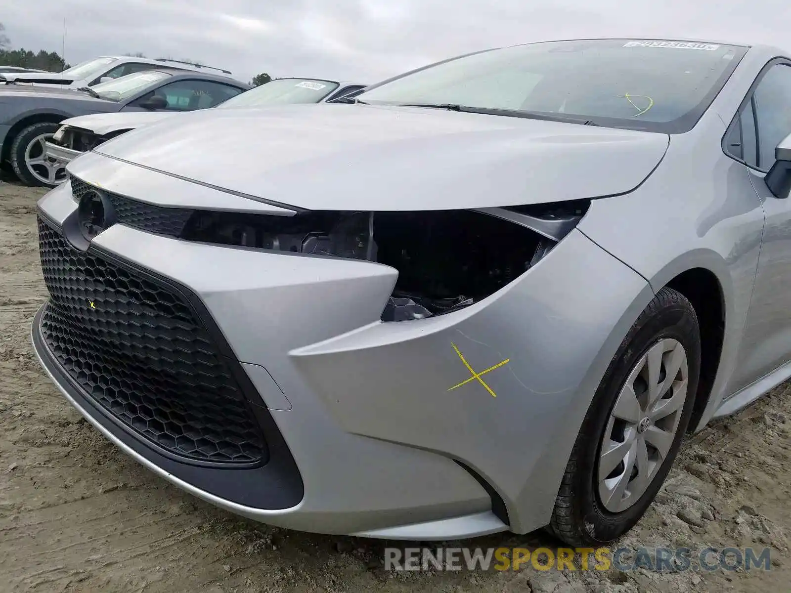 9 Photograph of a damaged car JTDDPRAE7LJ016352 TOYOTA COROLLA 2020