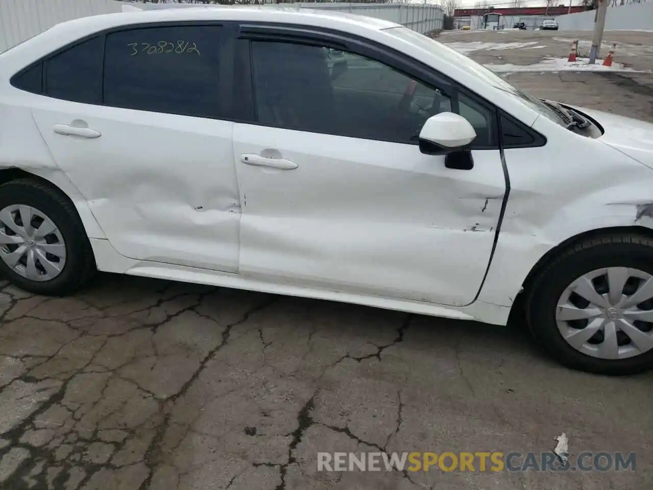 9 Photograph of a damaged car JTDDPRAE7LJ018411 TOYOTA COROLLA 2020