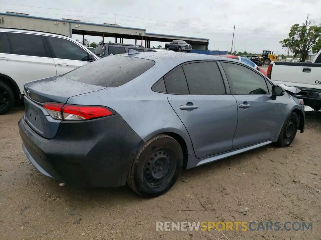 3 Photograph of a damaged car JTDDPRAE7LJ047701 TOYOTA COROLLA 2020