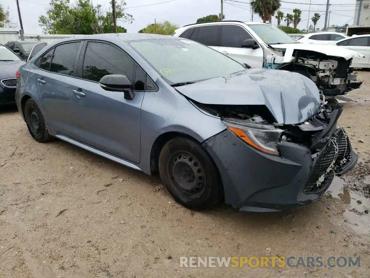 4 Photograph of a damaged car JTDDPRAE7LJ047701 TOYOTA COROLLA 2020