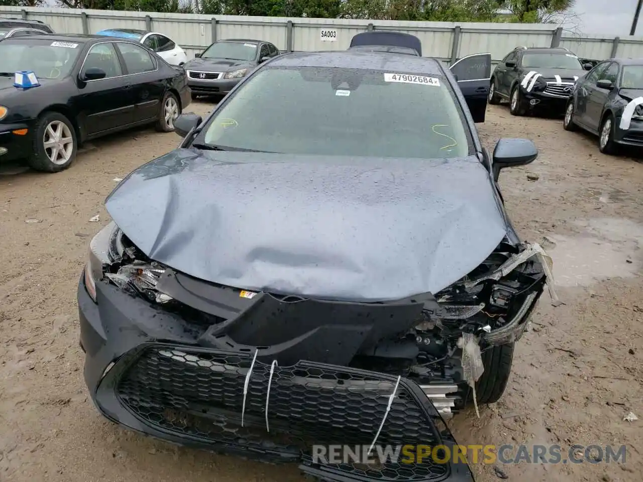 5 Photograph of a damaged car JTDDPRAE7LJ047701 TOYOTA COROLLA 2020