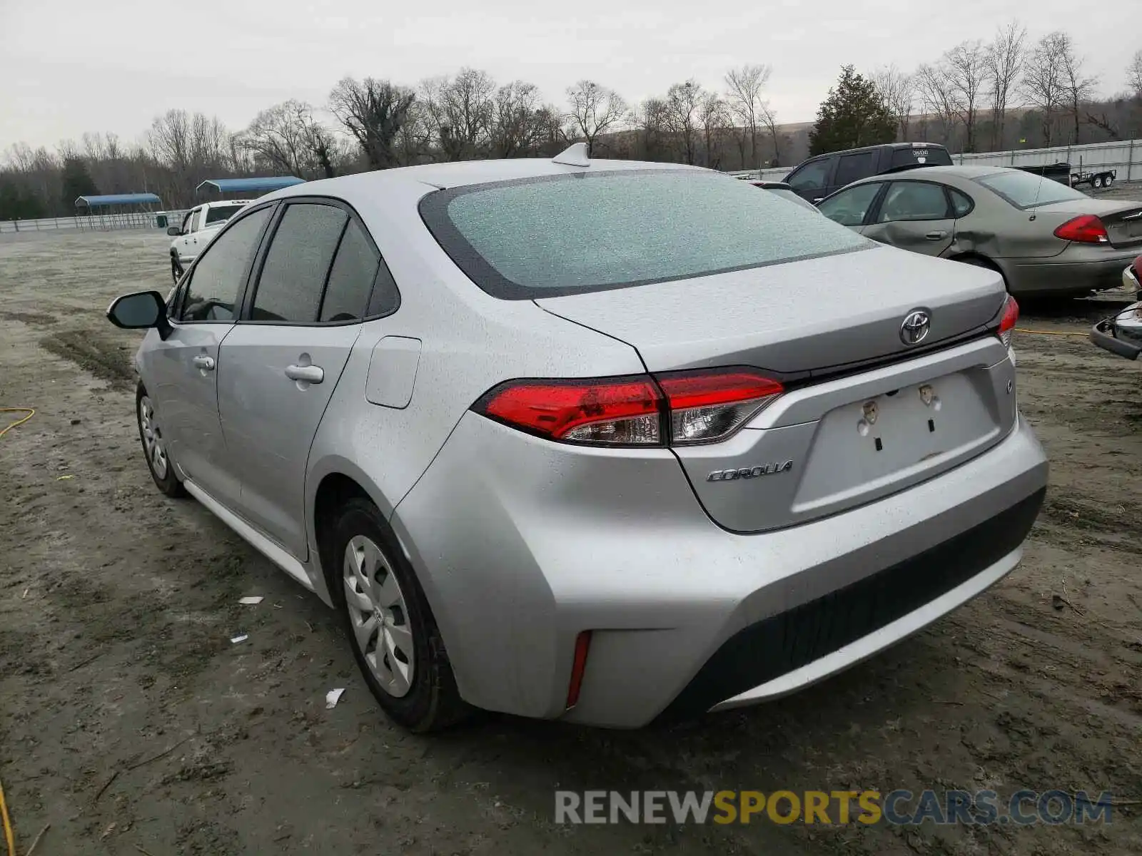 3 Photograph of a damaged car JTDDPRAE7LJ058570 TOYOTA COROLLA 2020