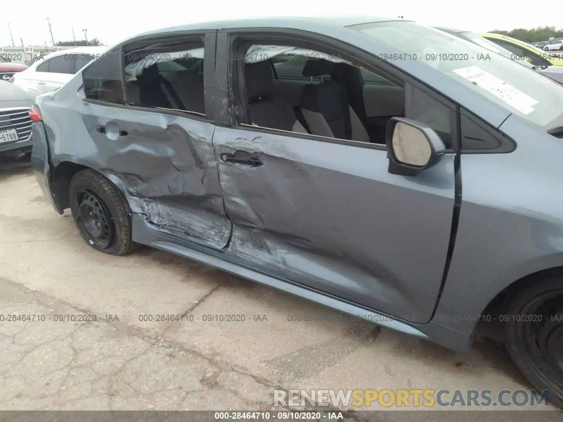 6 Photograph of a damaged car JTDDPRAE7LJ115611 TOYOTA COROLLA 2020