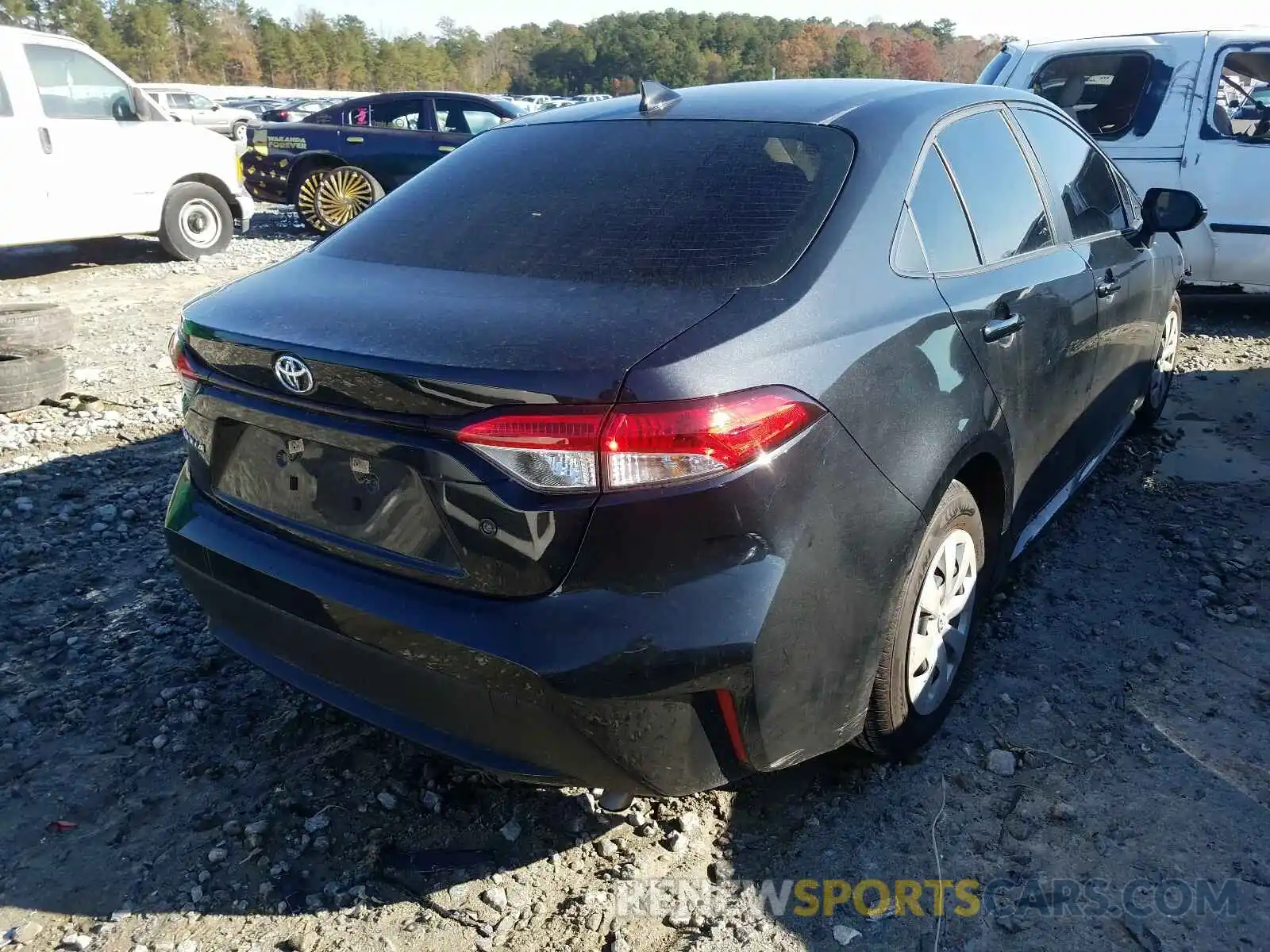 4 Photograph of a damaged car JTDDPRAE8LJ001553 TOYOTA COROLLA 2020