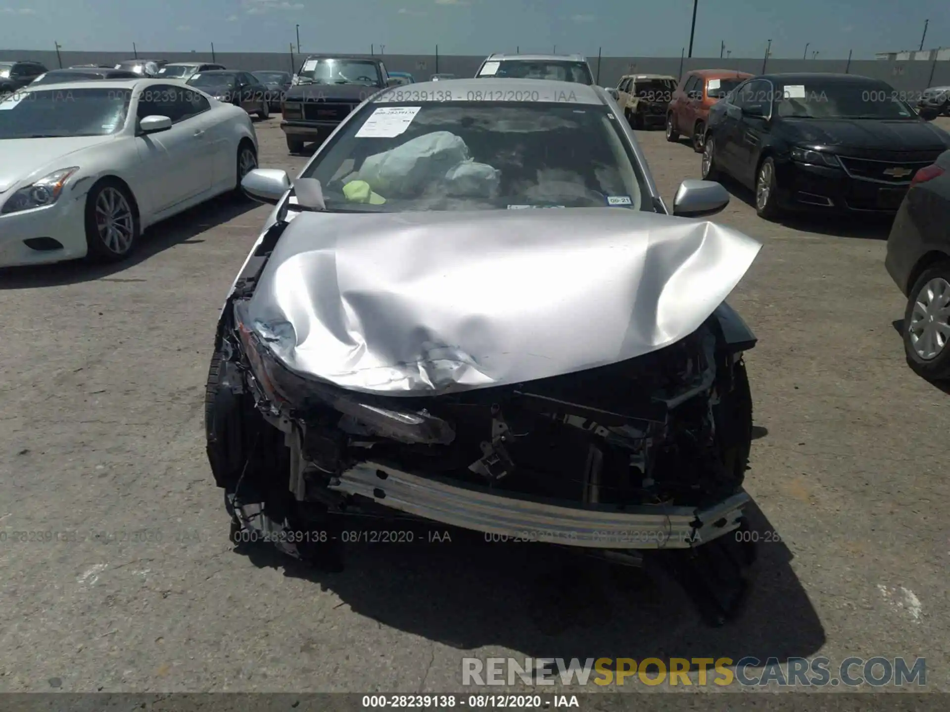 6 Photograph of a damaged car JTDDPRAE8LJ004453 TOYOTA COROLLA 2020