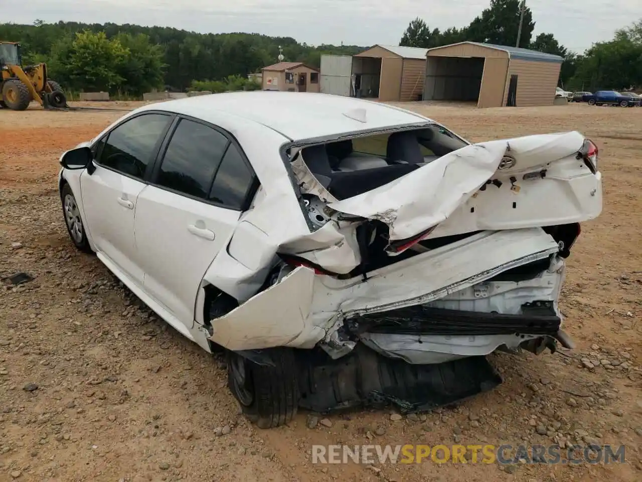 3 Photograph of a damaged car JTDDPRAE8LJ004873 TOYOTA COROLLA 2020