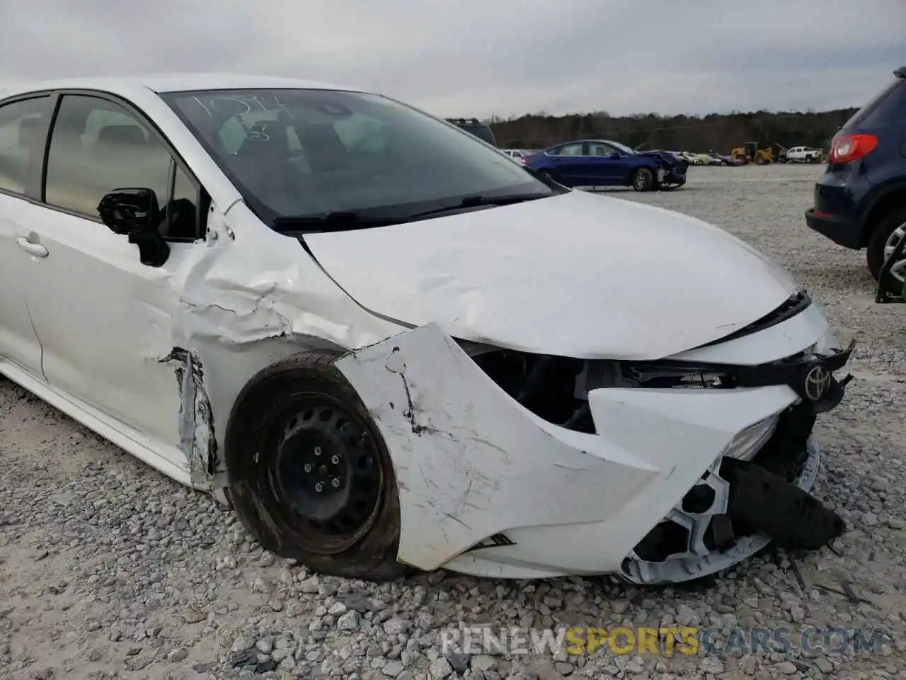 9 Photograph of a damaged car JTDDPRAE8LJ011094 TOYOTA COROLLA 2020