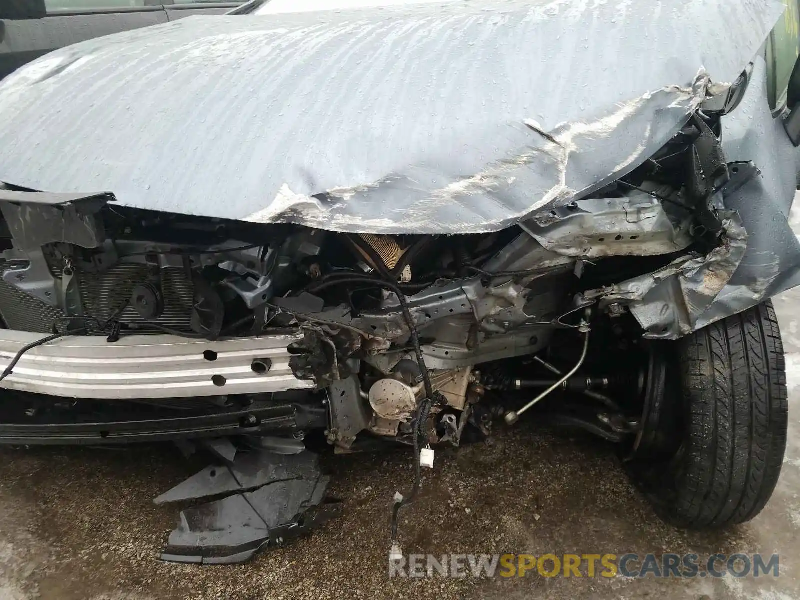 9 Photograph of a damaged car JTDDPRAE8LJ013184 TOYOTA COROLLA 2020