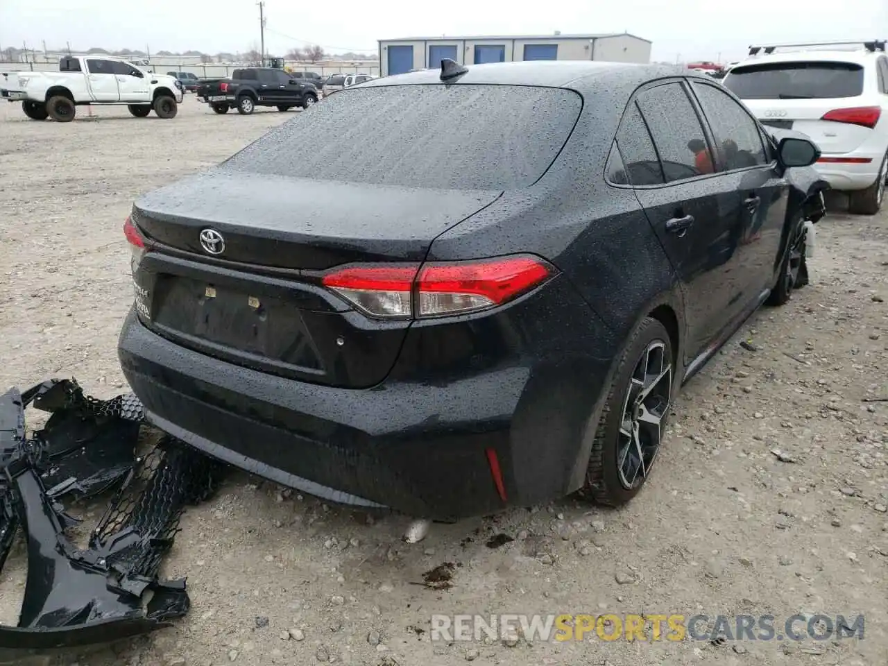 4 Photograph of a damaged car JTDDPRAE8LJ016733 TOYOTA COROLLA 2020