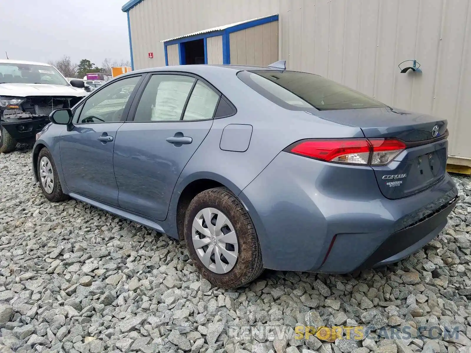 3 Photograph of a damaged car JTDDPRAE8LJ052759 TOYOTA COROLLA 2020