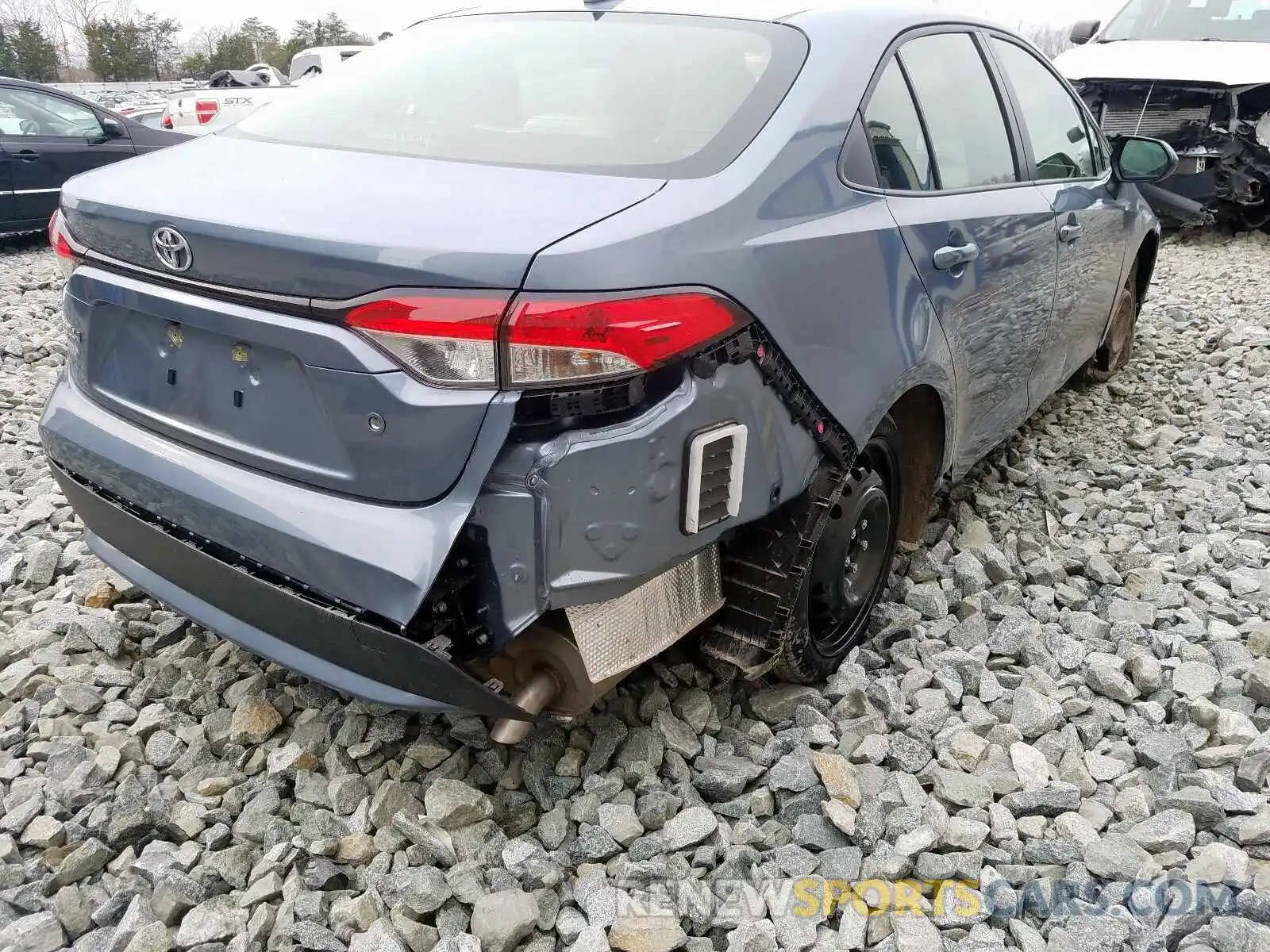 9 Photograph of a damaged car JTDDPRAE8LJ052759 TOYOTA COROLLA 2020