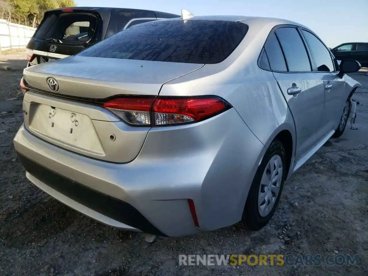 4 Photograph of a damaged car JTDDPRAE8LJ057864 TOYOTA COROLLA 2020