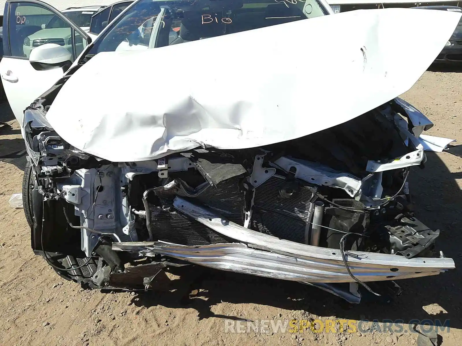 9 Photograph of a damaged car JTDDPRAE8LJ064278 TOYOTA COROLLA 2020