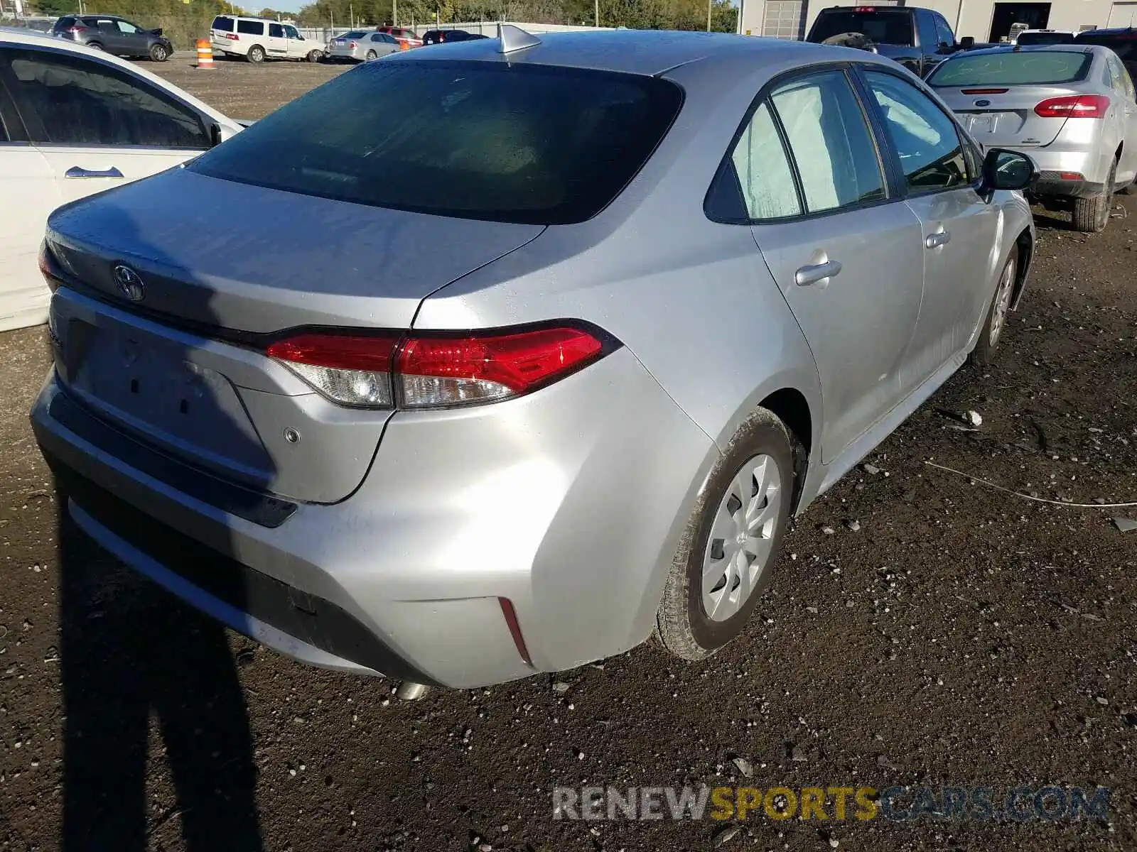 4 Photograph of a damaged car JTDDPRAE8LJ067486 TOYOTA COROLLA 2020