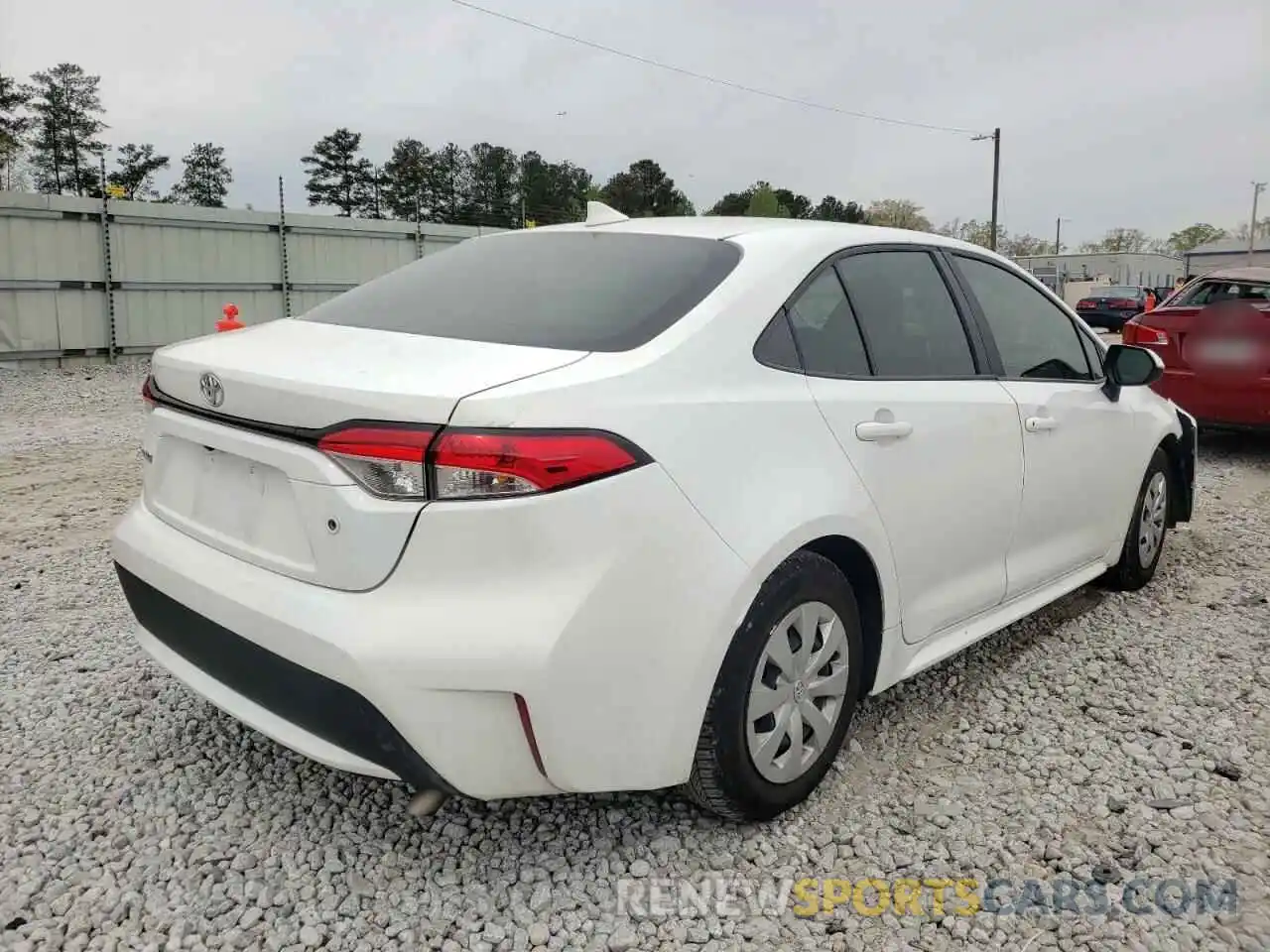 4 Photograph of a damaged car JTDDPRAE8LJ080769 TOYOTA COROLLA 2020