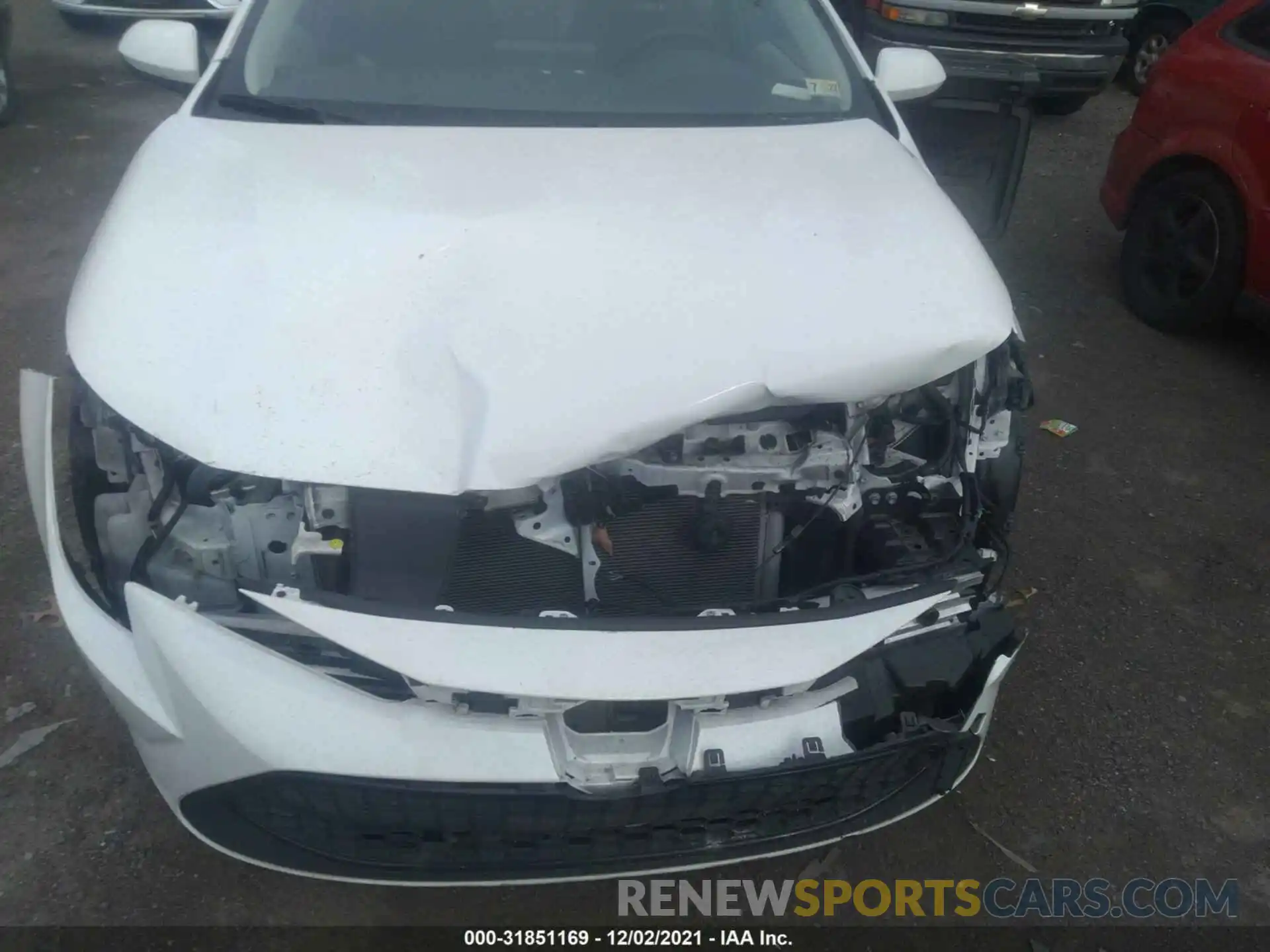 6 Photograph of a damaged car JTDDPRAE8LJ082103 TOYOTA COROLLA 2020