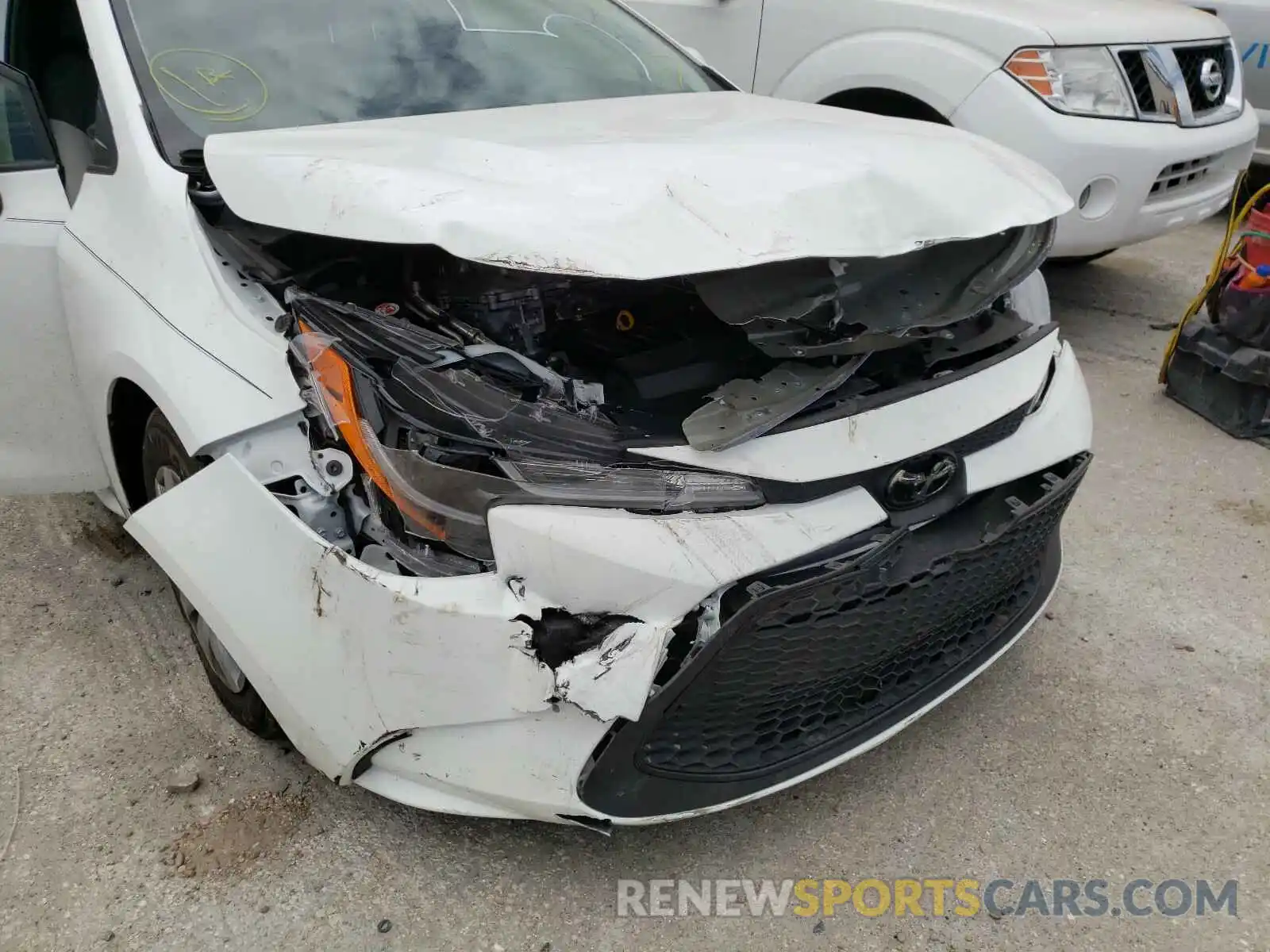 9 Photograph of a damaged car JTDDPRAE9LJ003599 TOYOTA COROLLA 2020