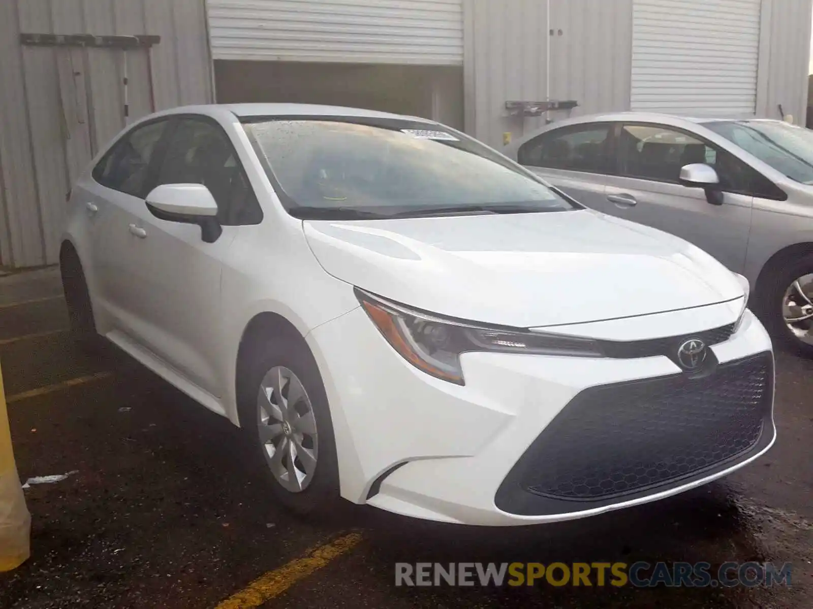 1 Photograph of a damaged car JTDDPRAE9LJ011590 TOYOTA COROLLA 2020