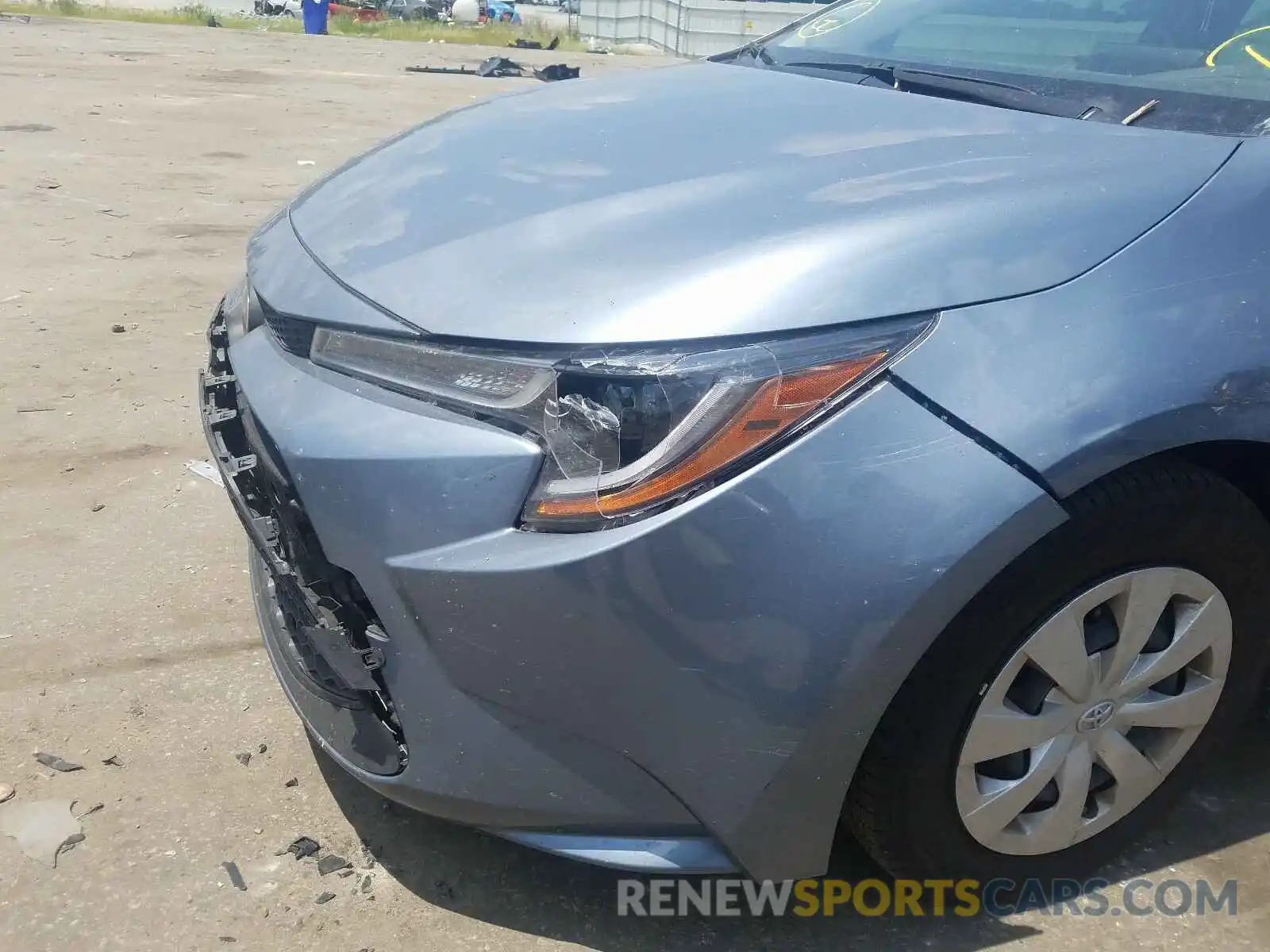 9 Photograph of a damaged car JTDDPRAE9LJ016157 TOYOTA COROLLA 2020