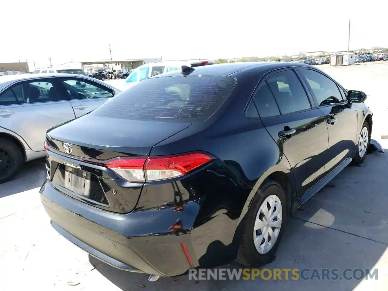 4 Photograph of a damaged car JTDDPRAE9LJ021679 TOYOTA COROLLA 2020