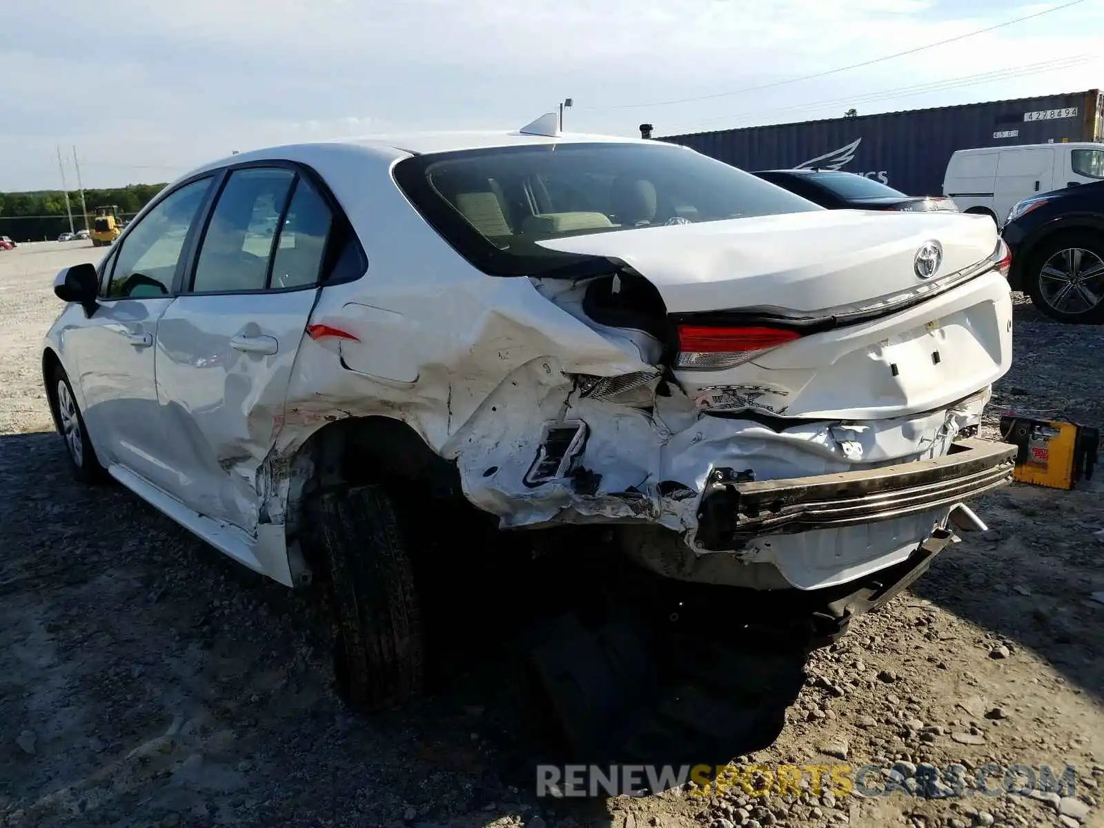 3 Фотография поврежденного автомобиля JTDDPRAE9LJ035484 TOYOTA COROLLA 2020