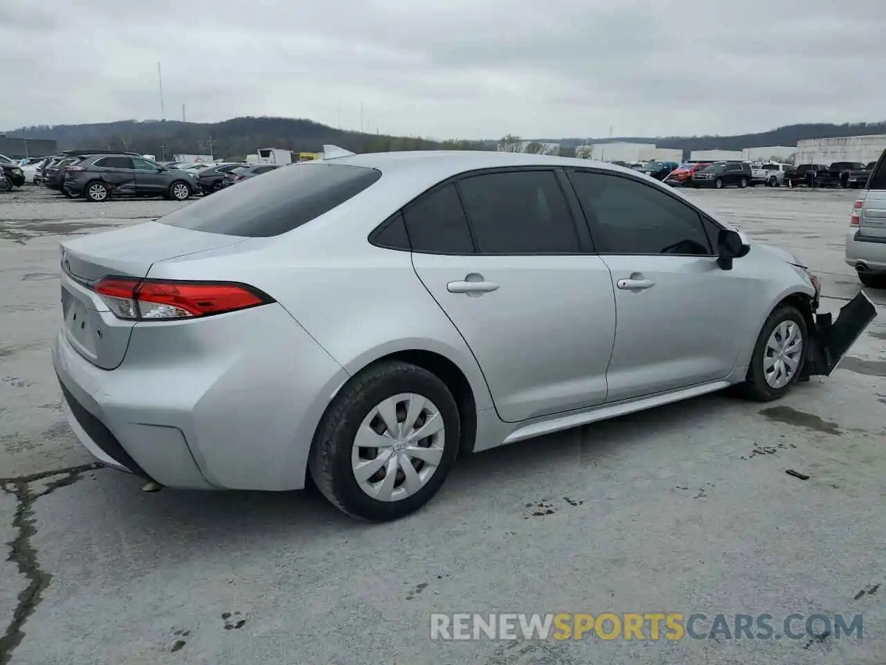 3 Photograph of a damaged car JTDDPRAE9LJ062104 TOYOTA COROLLA 2020