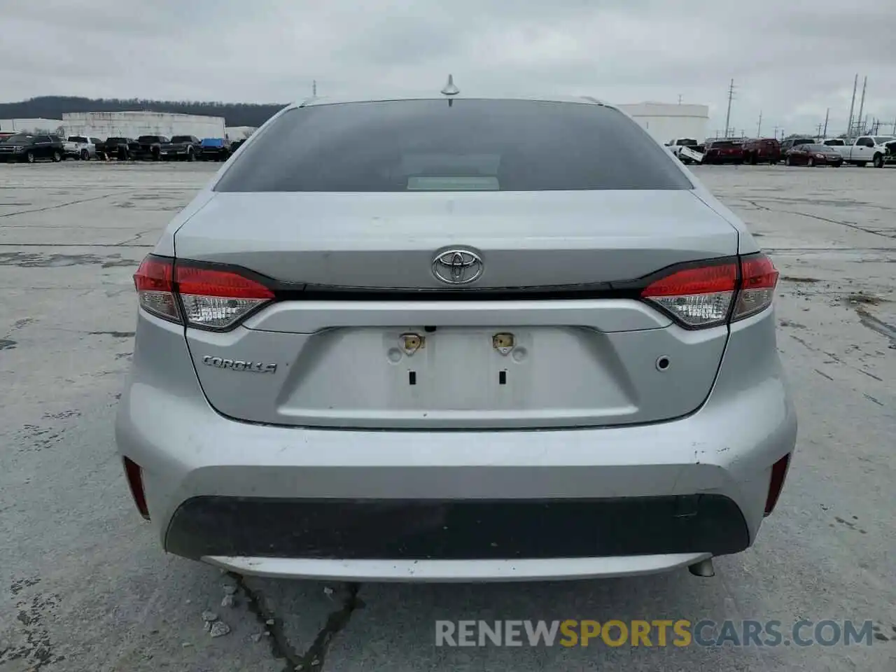 6 Photograph of a damaged car JTDDPRAE9LJ062104 TOYOTA COROLLA 2020