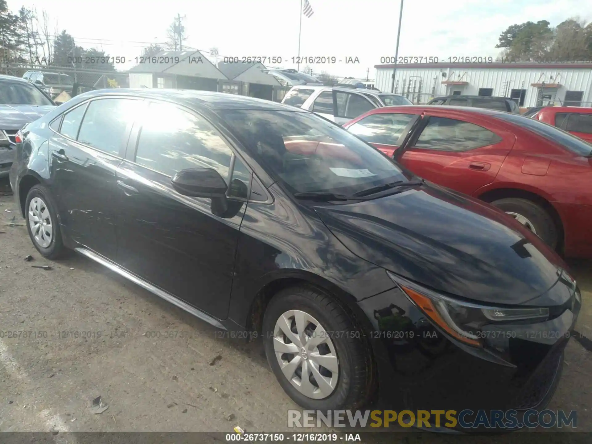 6 Photograph of a damaged car JTDDPRAE9LJ078240 TOYOTA COROLLA 2020