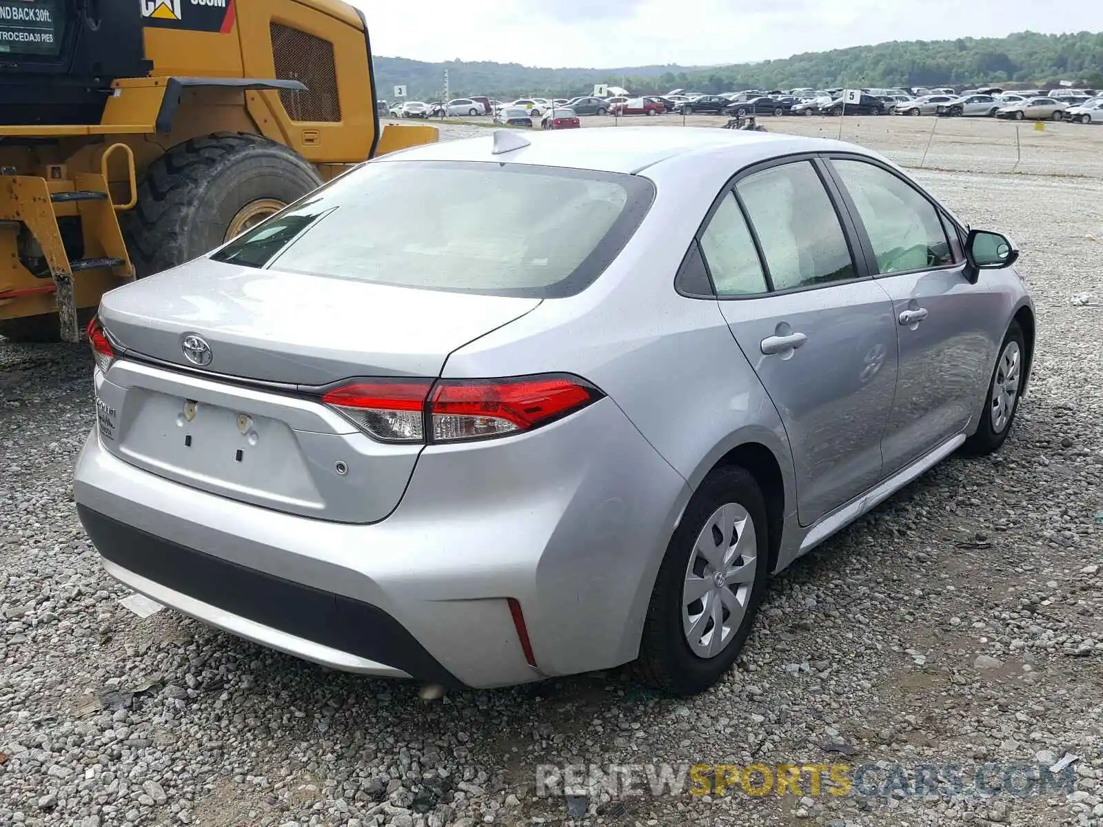 4 Photograph of a damaged car JTDDPRAE9LJ079291 TOYOTA COROLLA 2020