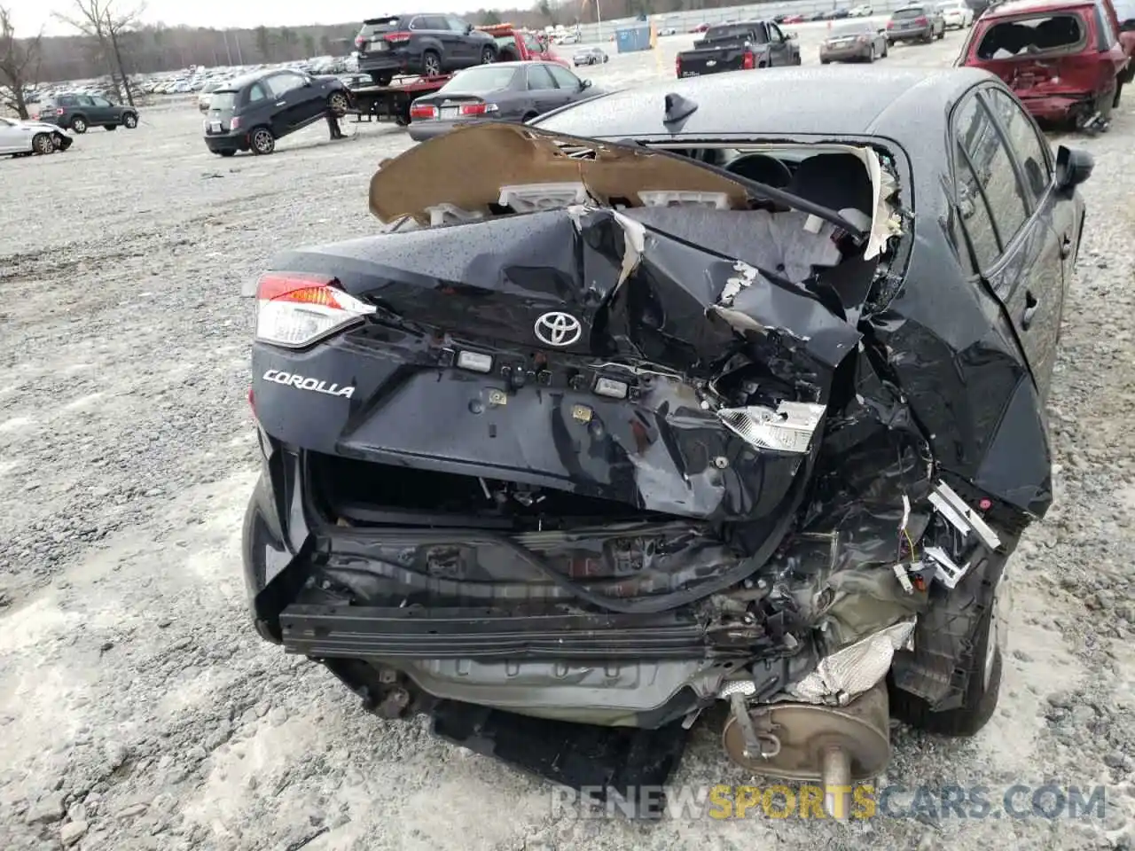 9 Photograph of a damaged car JTDDPRAE9LJ085897 TOYOTA COROLLA 2020