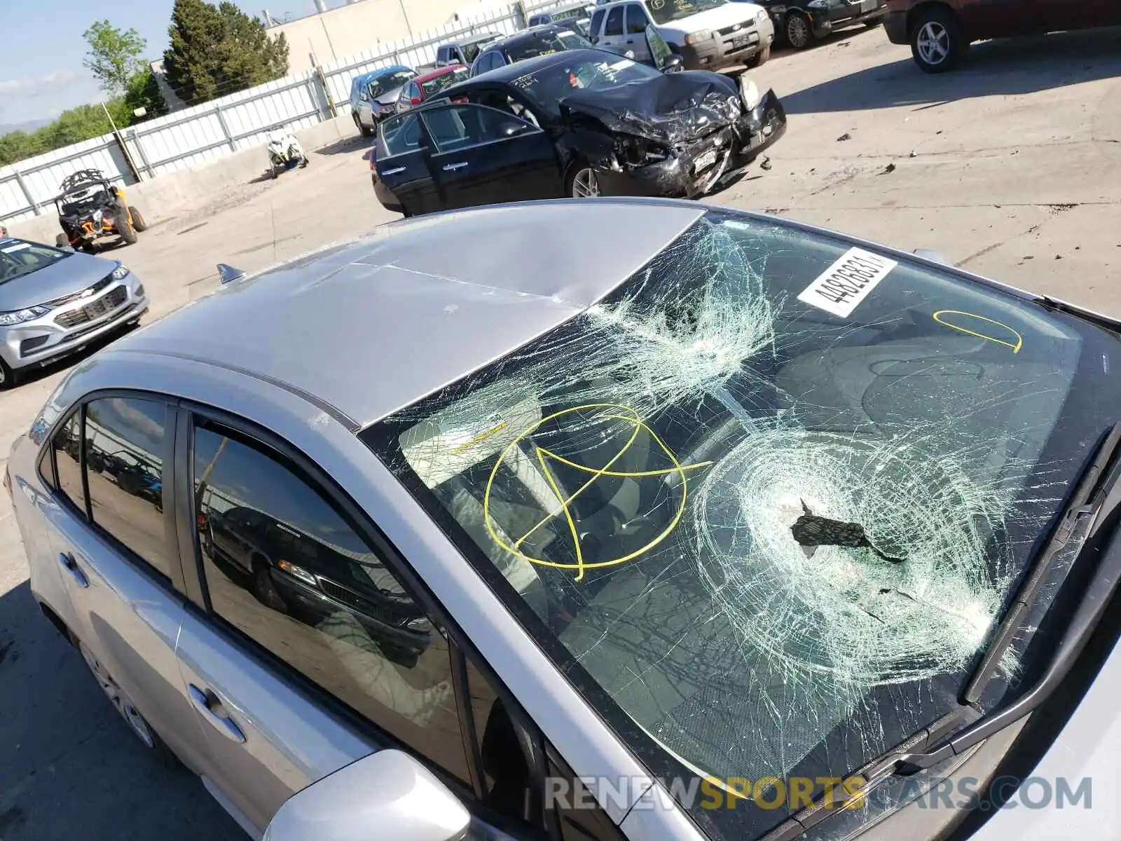 9 Photograph of a damaged car JTDDPRAEXLJ003174 TOYOTA COROLLA 2020