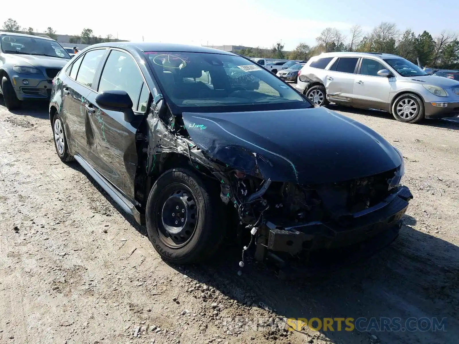 1 Photograph of a damaged car JTDDPRAEXLJ004793 TOYOTA COROLLA 2020