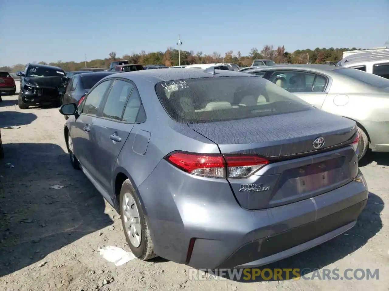 3 Photograph of a damaged car JTDDPRAEXLJ005765 TOYOTA COROLLA 2020