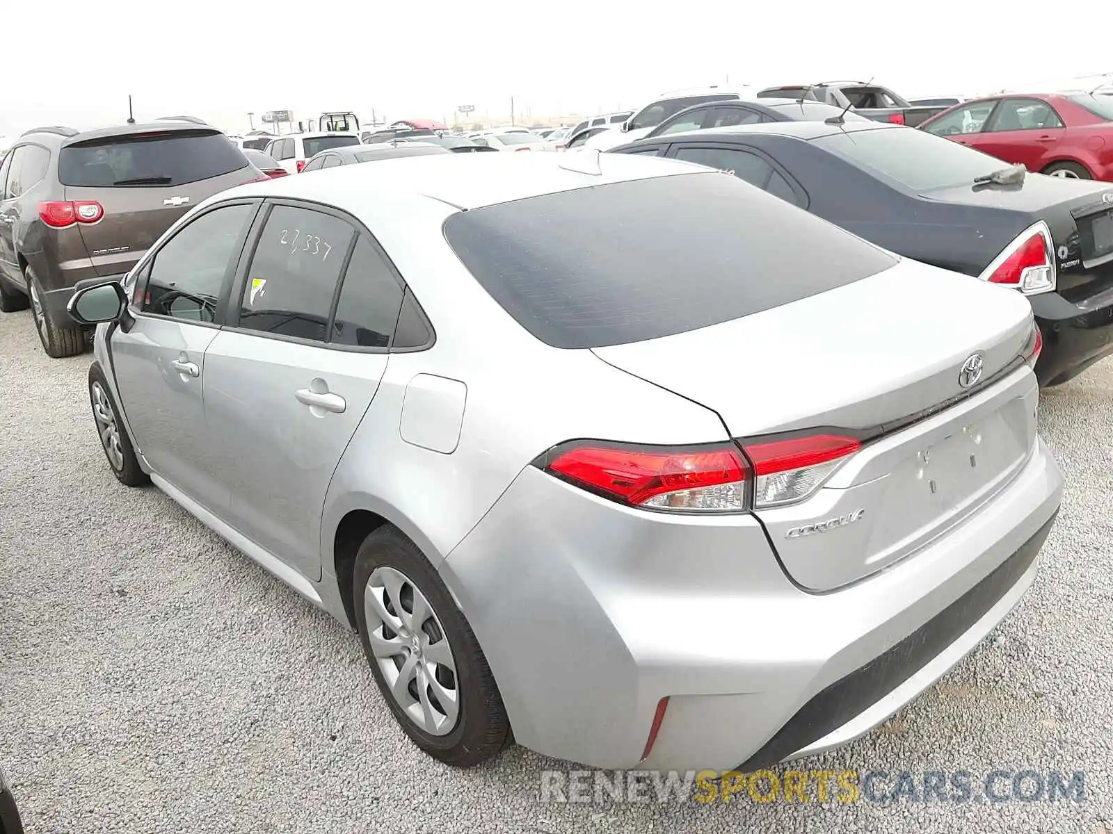 3 Photograph of a damaged car JTDDPRAEXLJ011744 TOYOTA COROLLA 2020