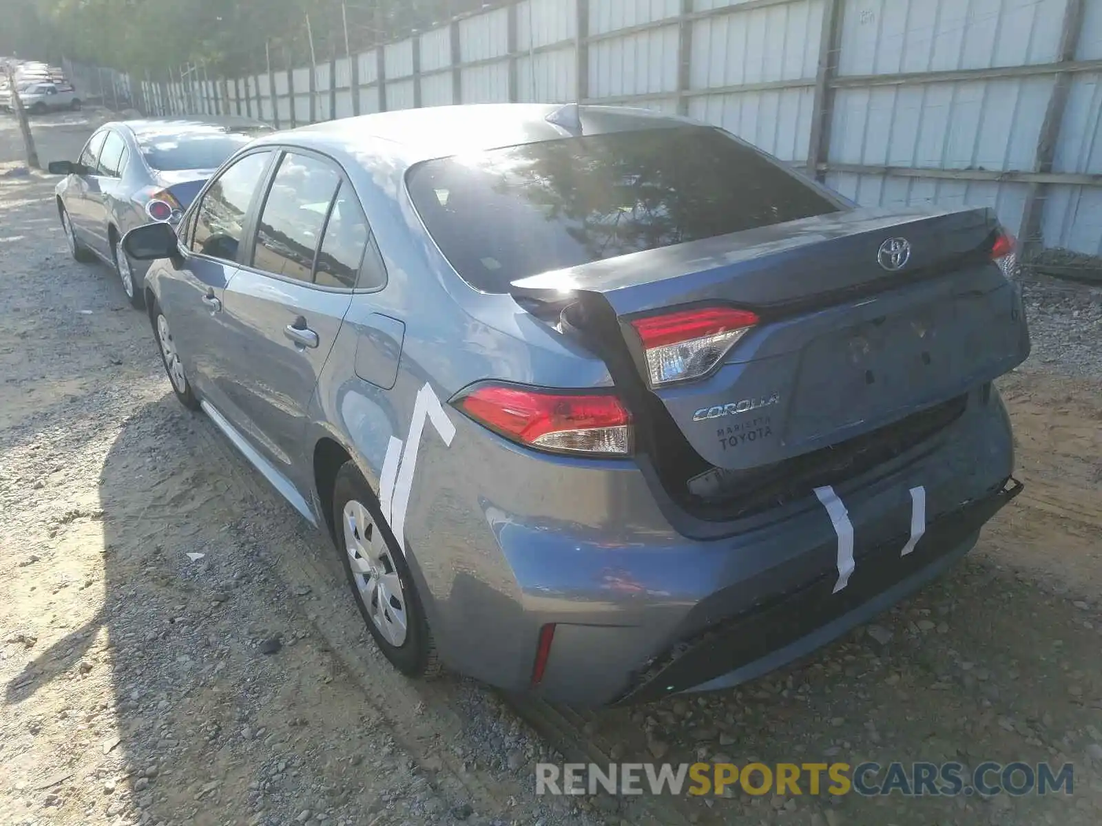 3 Photograph of a damaged car JTDDPRAEXLJ012537 TOYOTA COROLLA 2020