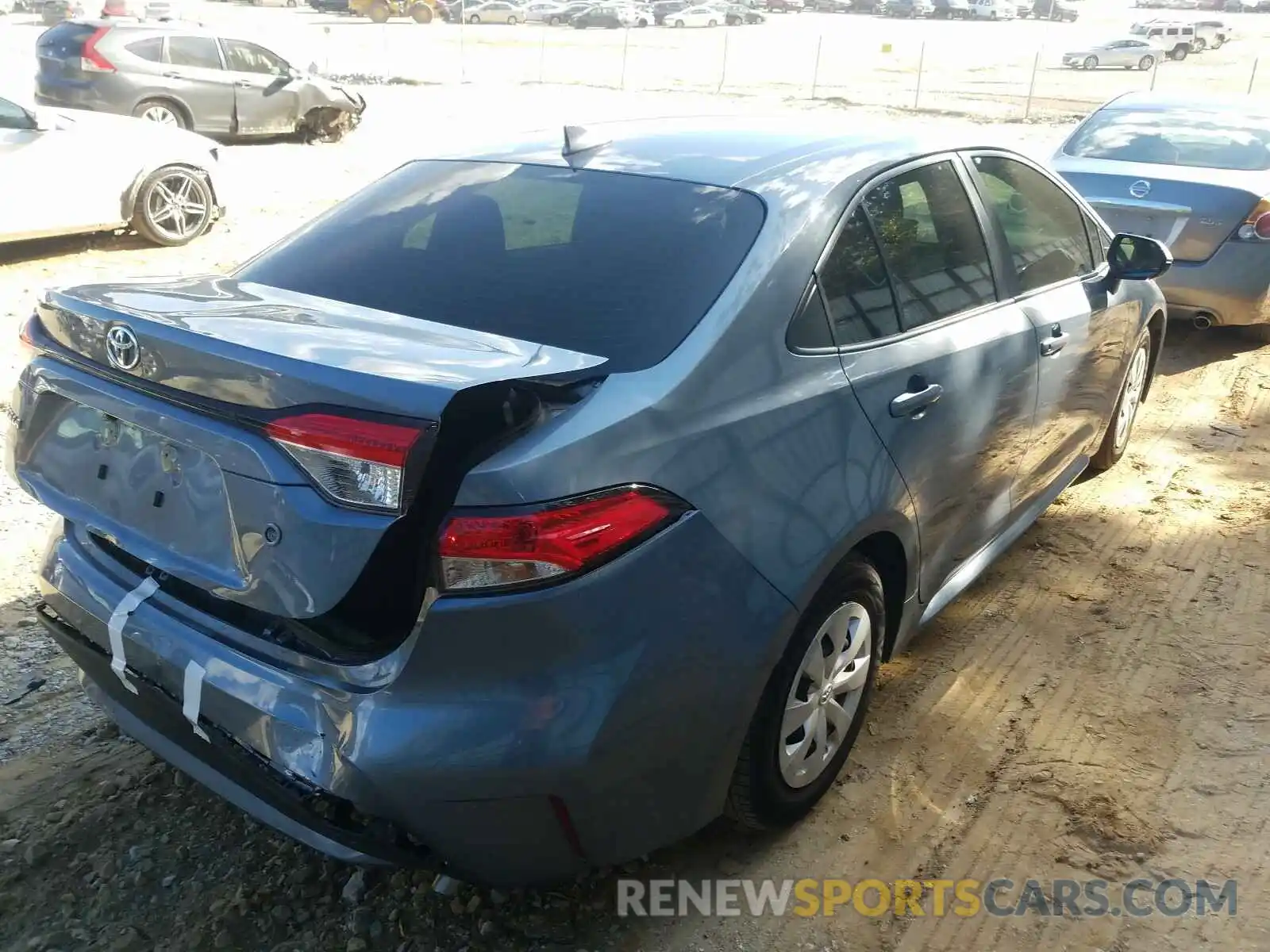 4 Photograph of a damaged car JTDDPRAEXLJ012537 TOYOTA COROLLA 2020