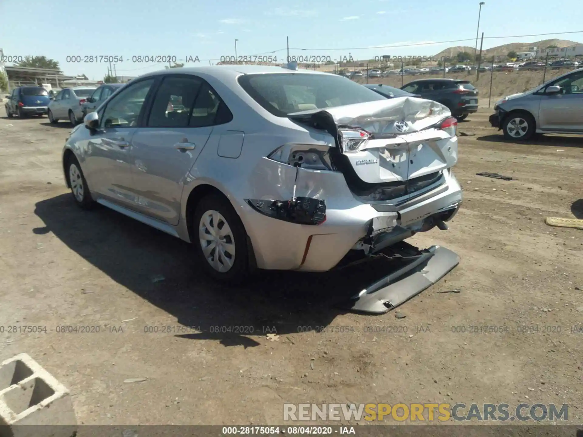 3 Photograph of a damaged car JTDDPRAEXLJ015941 TOYOTA COROLLA 2020