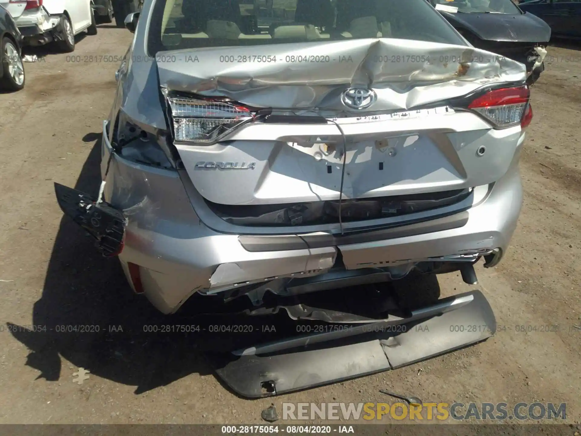 6 Photograph of a damaged car JTDDPRAEXLJ015941 TOYOTA COROLLA 2020