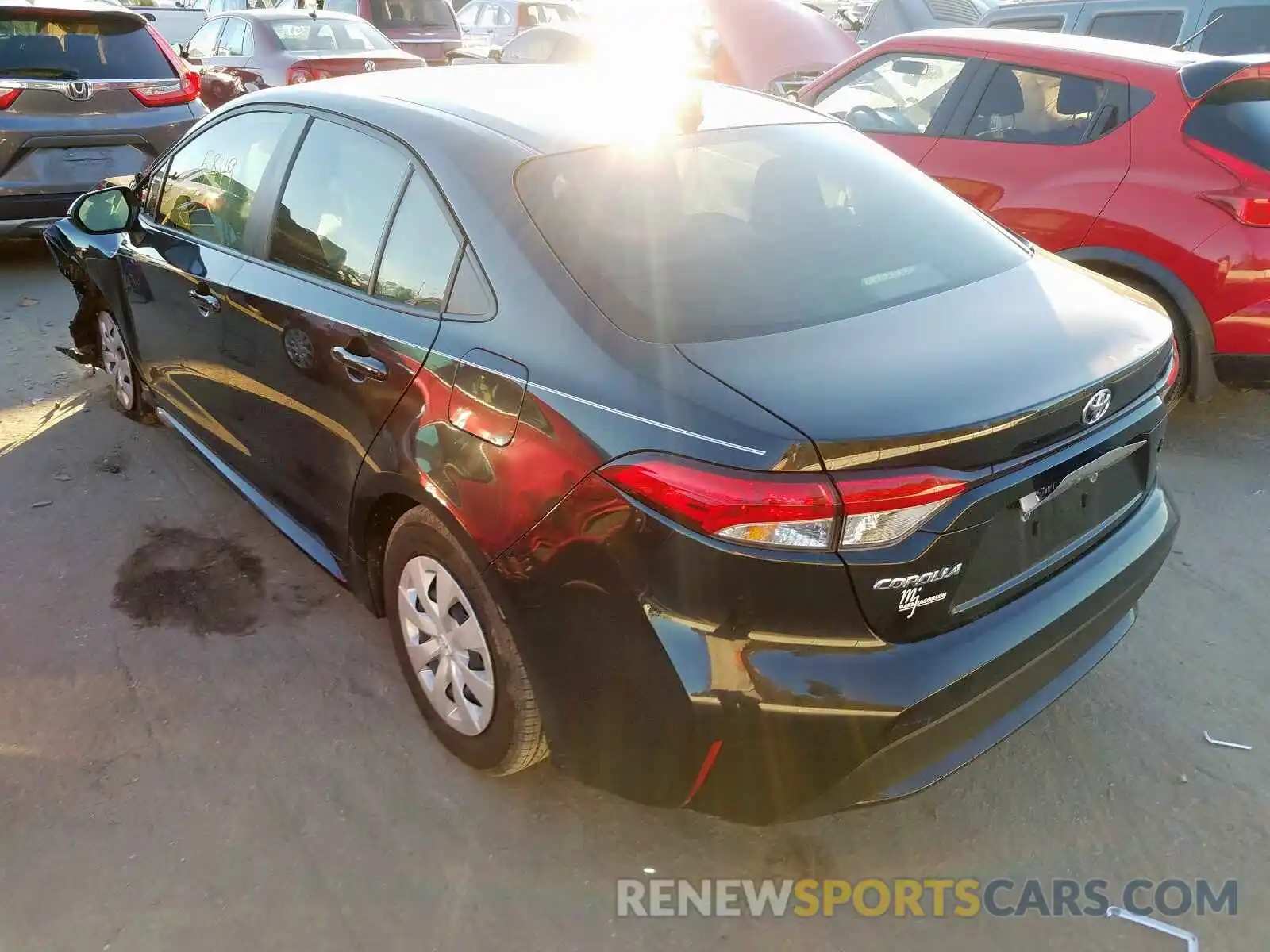 3 Photograph of a damaged car JTDDPRAEXLJ038135 TOYOTA COROLLA 2020