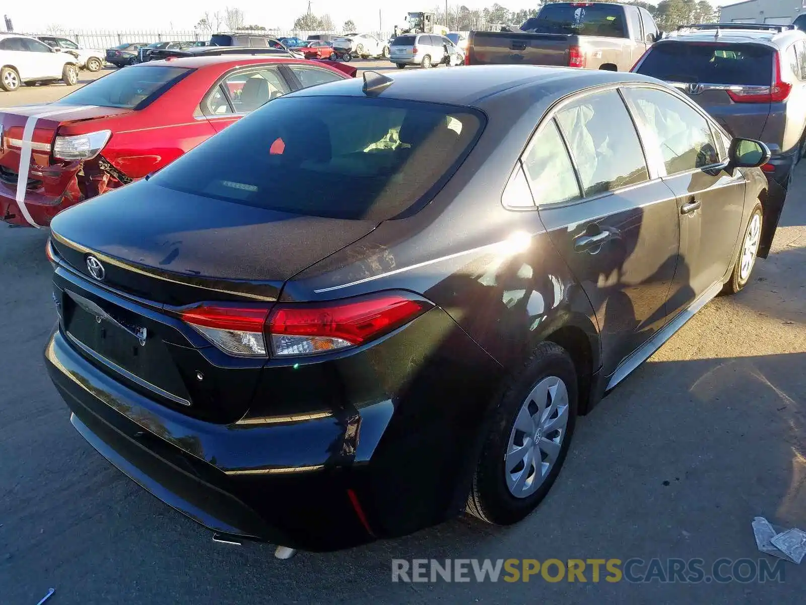 4 Photograph of a damaged car JTDDPRAEXLJ038135 TOYOTA COROLLA 2020