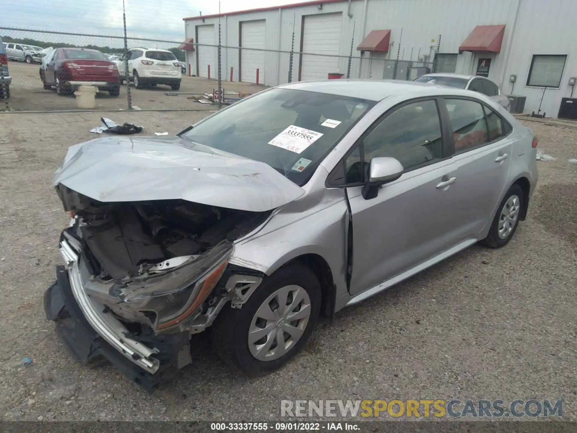 2 Photograph of a damaged car JTDDPRAEXLJ062645 TOYOTA COROLLA 2020