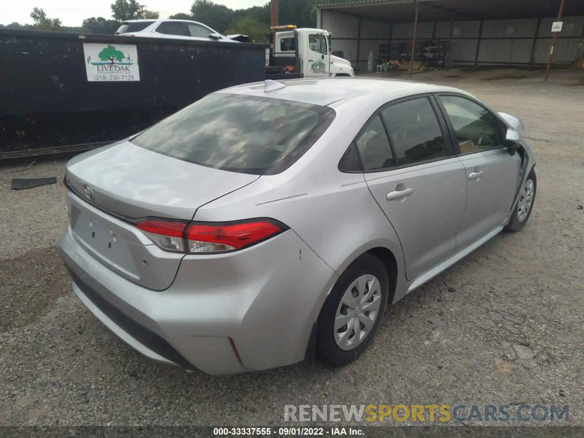 4 Photograph of a damaged car JTDDPRAEXLJ062645 TOYOTA COROLLA 2020