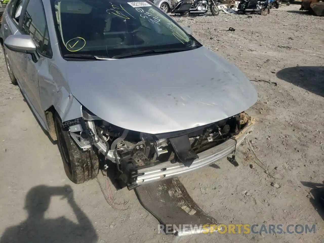 9 Photograph of a damaged car JTDDPRAEXLJ065013 TOYOTA COROLLA 2020