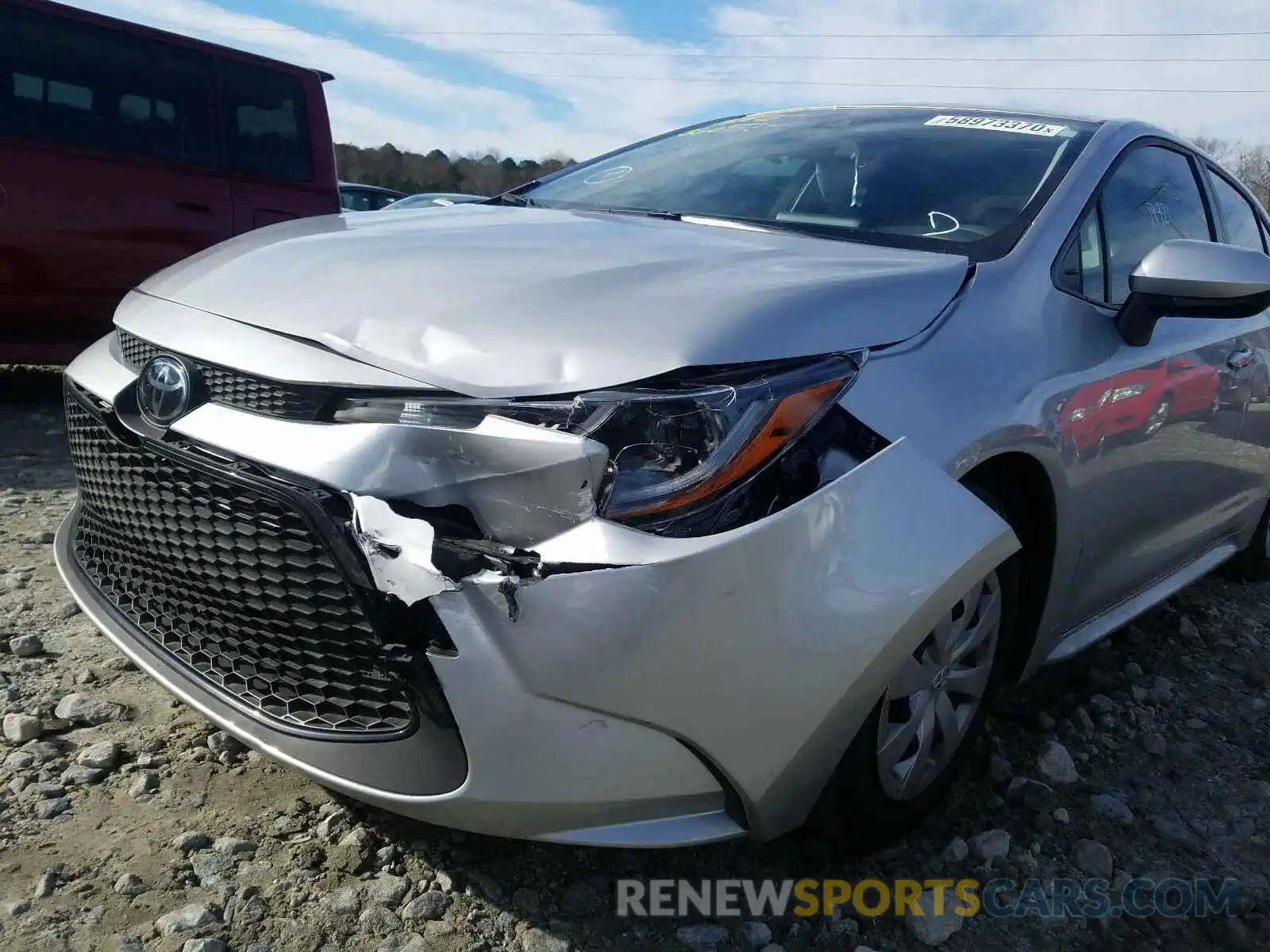 9 Photograph of a damaged car JTDDPRAEXLJ078828 TOYOTA COROLLA 2020