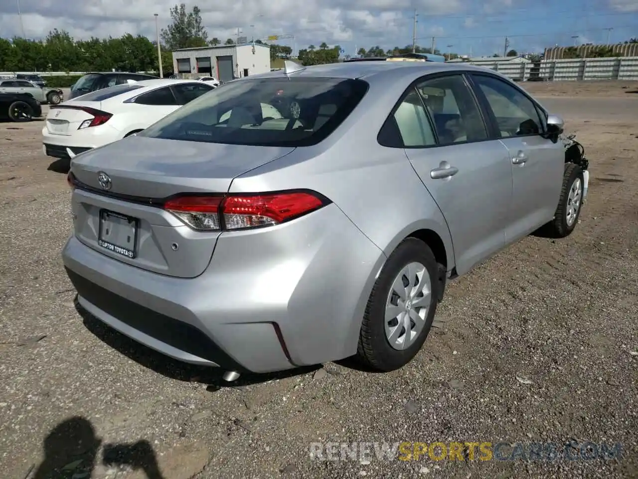 4 Photograph of a damaged car JTDDPRAEXLJ081101 TOYOTA COROLLA 2020