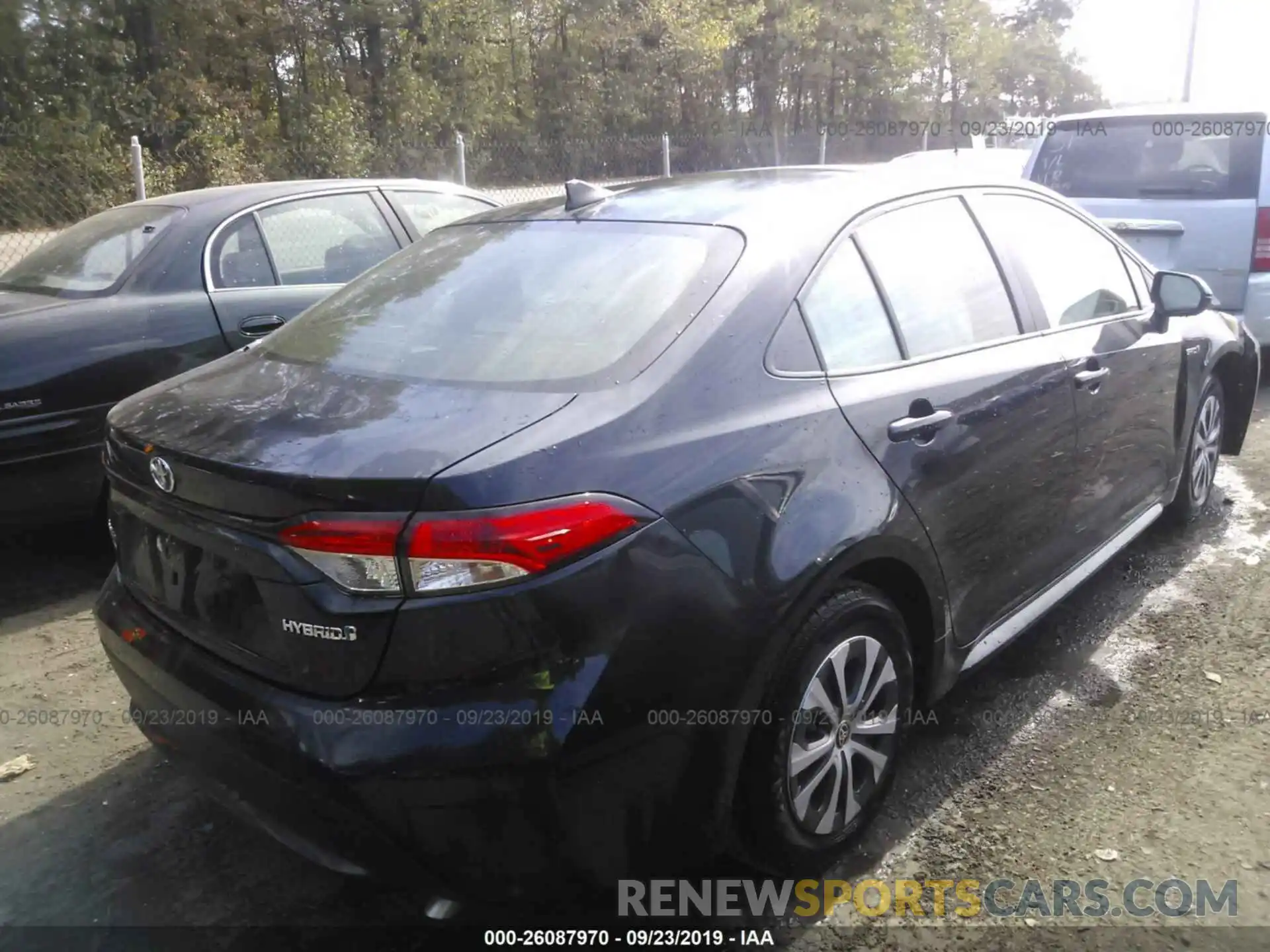 4 Photograph of a damaged car JTDEBRBE0LJ000401 TOYOTA COROLLA 2020