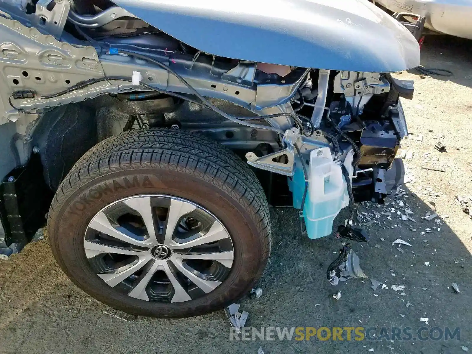 9 Photograph of a damaged car JTDEBRBE0LJ001869 TOYOTA COROLLA 2020